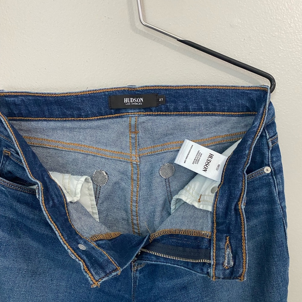 Hudson (27) Nico Mid Rise Medium Wash Denim - Picture 6 of 10